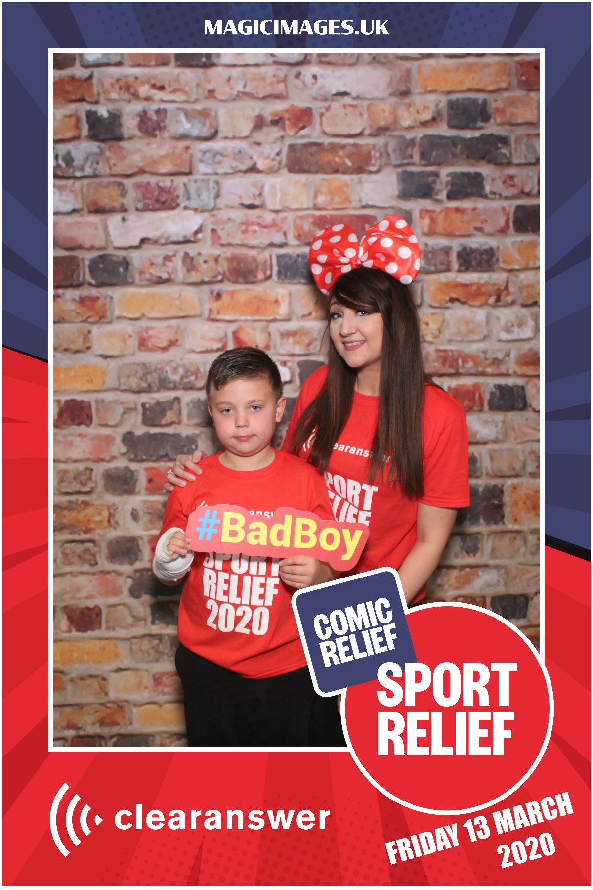 Clear Answer Sport Relief | View more photos from the event at gallery.magicimages.uk/u/MagicImages/Clear-Answer-Sport-Relief